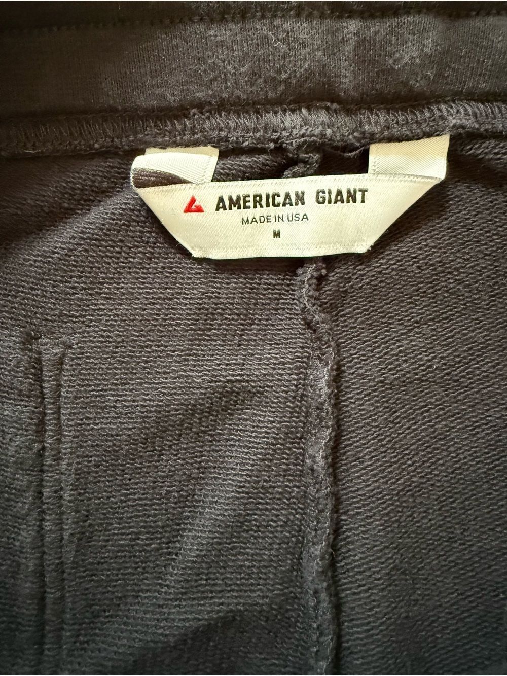 American Giant Women's French Terry Jogger in Black M - Picture 5 of 10